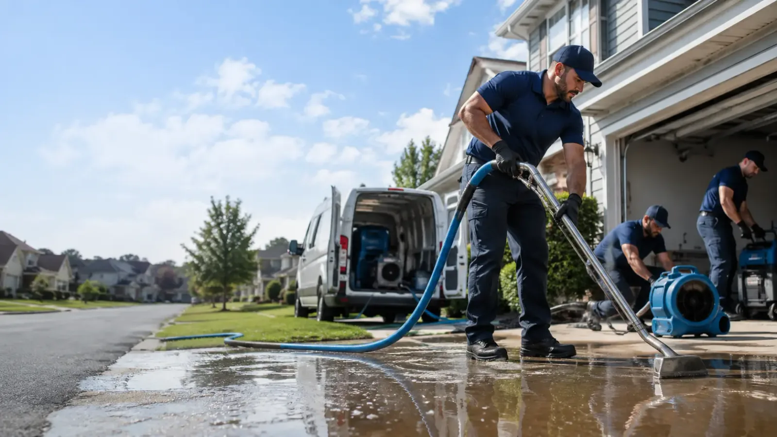 Flood Damage Restoration in Amesville, OH
